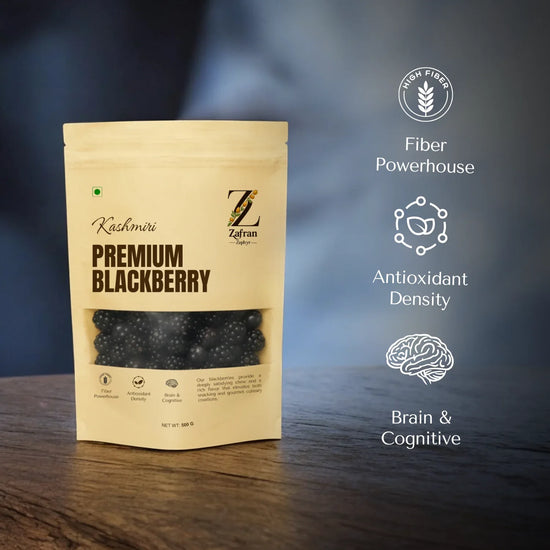 Blackberries: The Deeply Flavored Antioxidant Burst - Zafran Zephyr