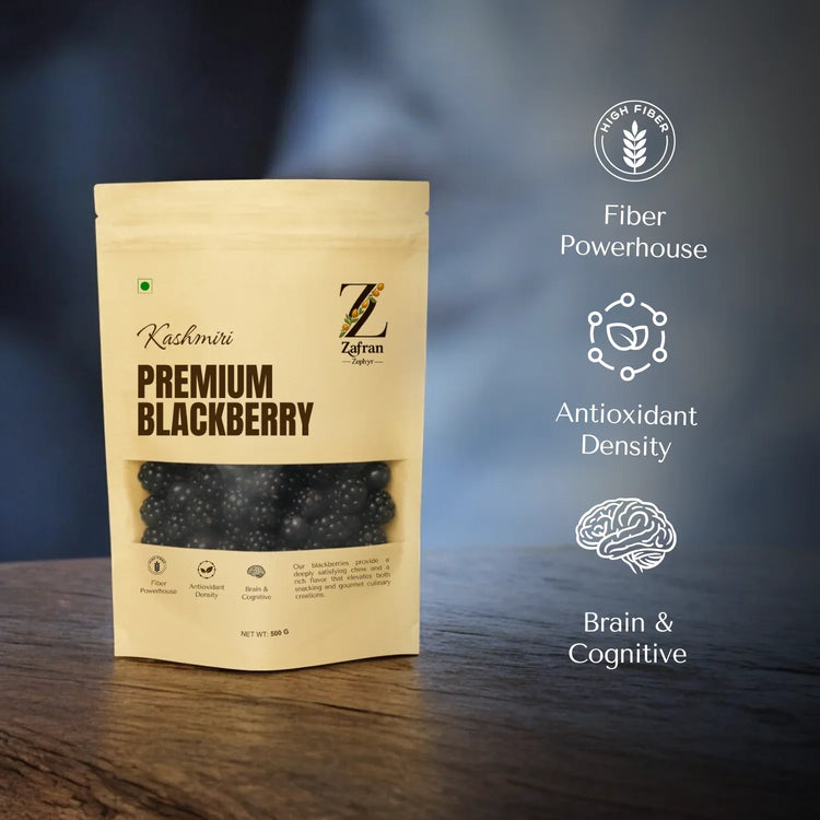 Blackberries: The Deeply Flavored Antioxidant Burst - Zafran Zephyr