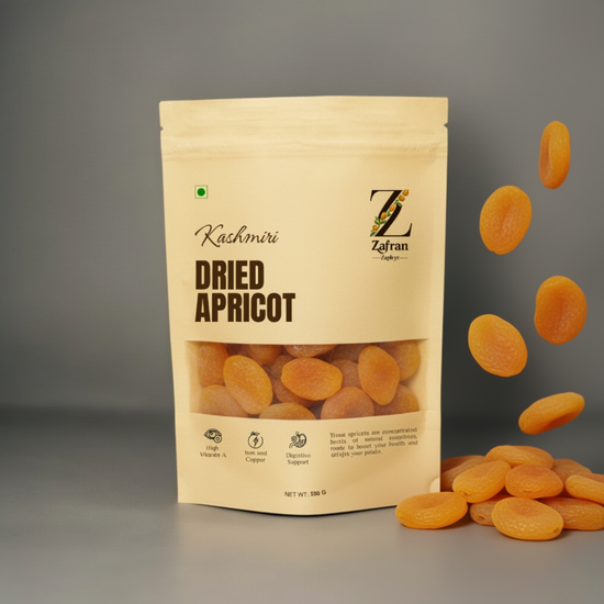 Dried Apricots (Khubani): Naturally Sun-Sweetened