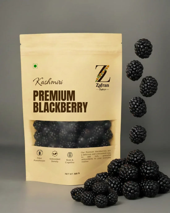 Blackberries: The Deeply Flavored Antioxidant Burst - Zafran Zephyr